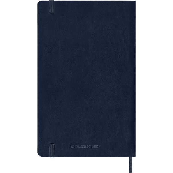 Moleskine 2026 Kalender | S | Vecka | L | Blå