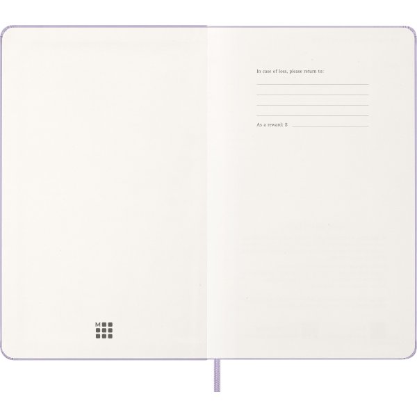 Moleskine 2026 Kalender | H | Dag | L | Lila