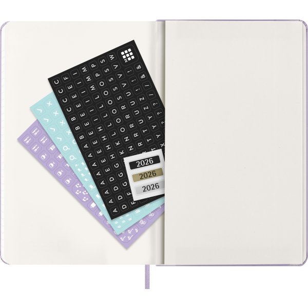Moleskine 2026 Kalender | H | Dag | L | Lila