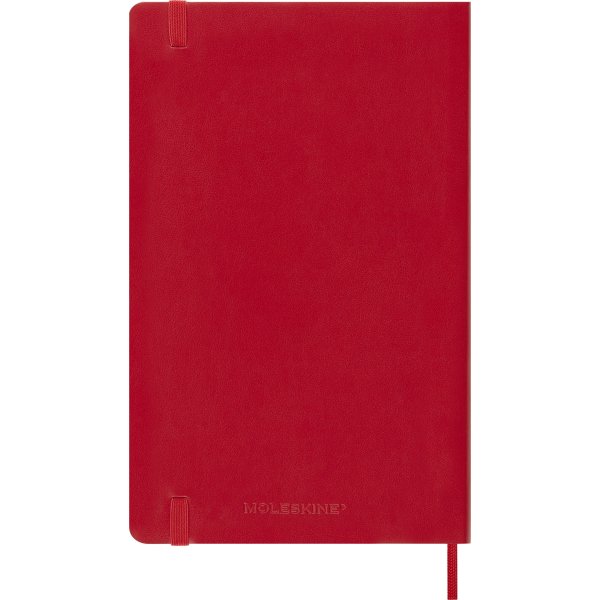 Moleskine 2026 Kalender | S | Dag | L | Röd