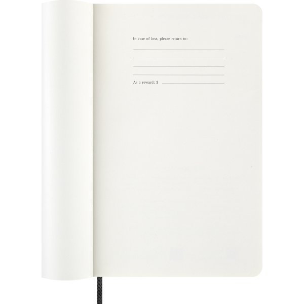Moleskine 2026 Kalender | S | Dag | L | Svart