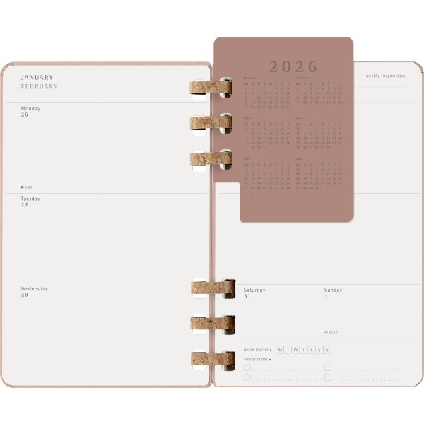 Moleskine 2026 Kalender | Vecka | L | Beige