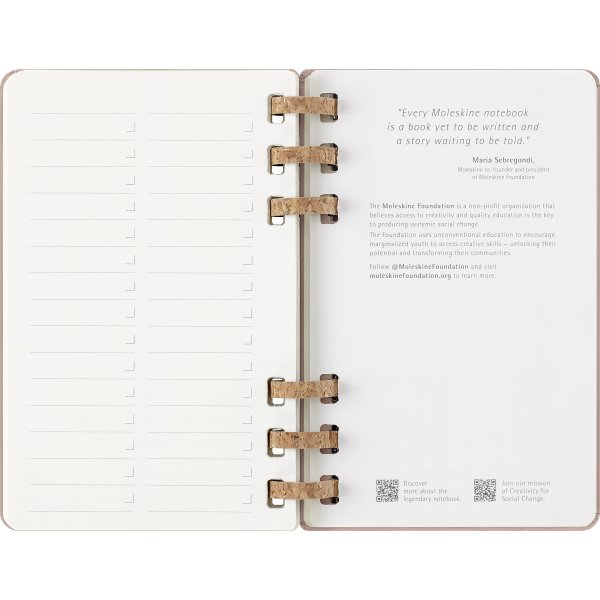 Moleskine 2026 Kalender | Vecka | L | Beige