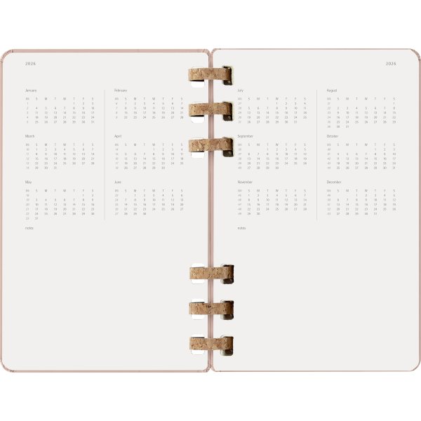 Moleskine 2026 Kalender | Vecka | L | Beige