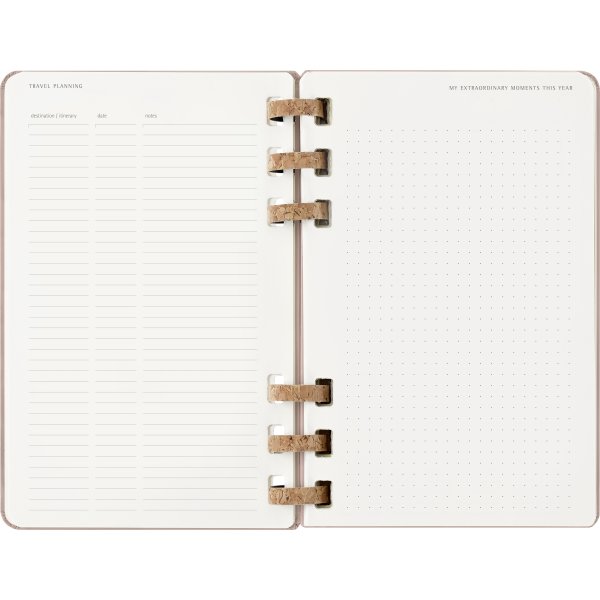 Moleskine 2026 Kalender | Vecka | L | Beige