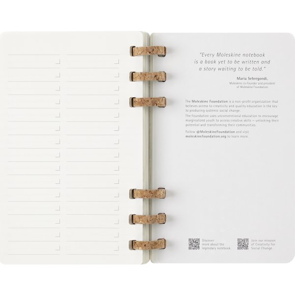 Moleskine 2026 Kalender | Vecka | L | Svart