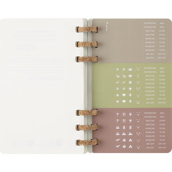 Moleskine 2026 Kalender | Vecka | L | Svart