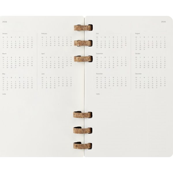 Moleskine 2026 Kalender | Vecka | L | Svart