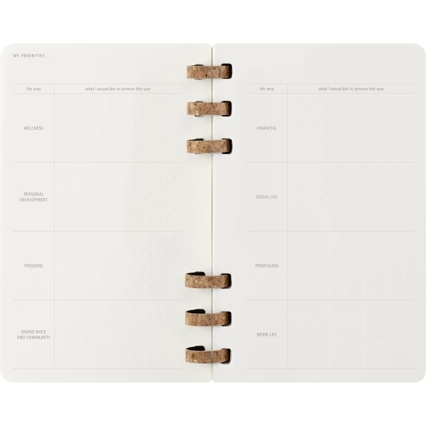 Moleskine 2026 Kalender | Vecka | L | Svart