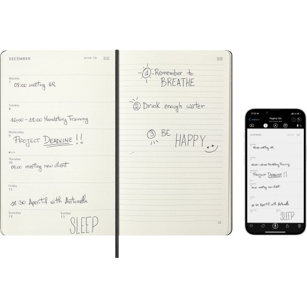 Moleskine 2026 Kalender | Digital | Vecka | L