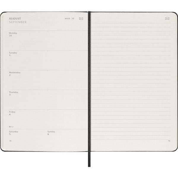 Moleskine 2026 Kalender | Digital | Vecka | L