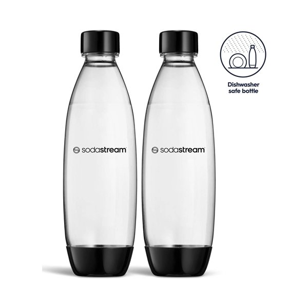 Sodastream Twin-flaska 1L fuse DWS - Flaska 2-pack