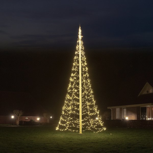 Starlight ljusslinga, flaggstång, 6 m, 2000 LED
