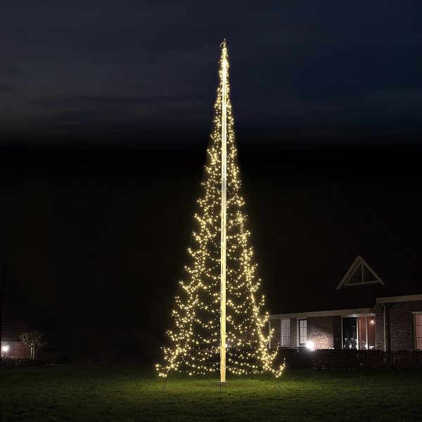 Starlight ljusslinga, flaggstång, 8 m, 2000 LED