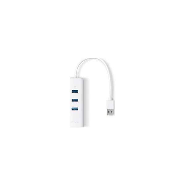 TP-Link 3-portars nav och Gigabit Ethernet-adapter
