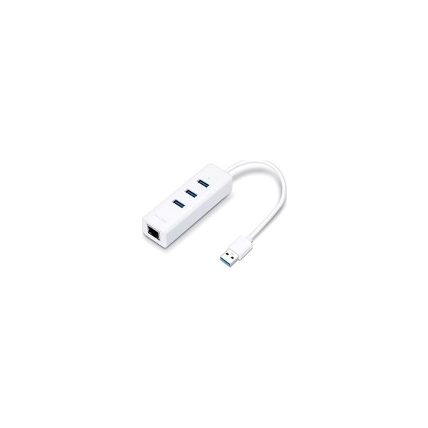 TP-Link 3-portars nav och Gigabit Ethernet-adapter