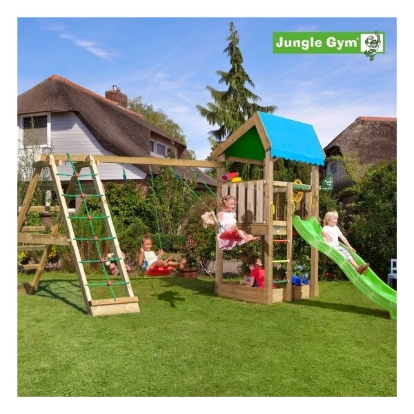 Jungle Gym Home 2.1 lektorn, klättring+rutschkana