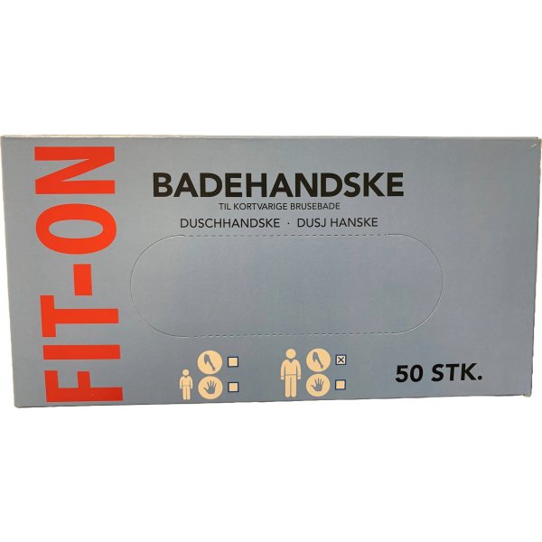 FIT-On Tvätthandske | Lång | 85cm | 50 st.