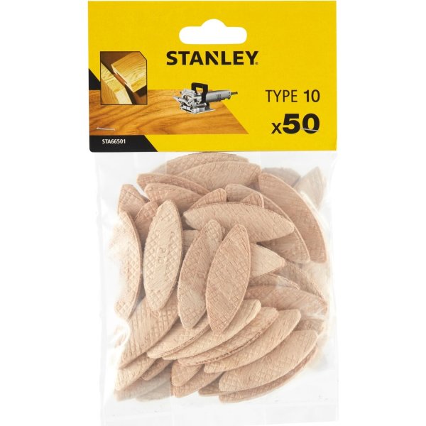 Stanley Träplugg/kex, strl. 10, 50 st.