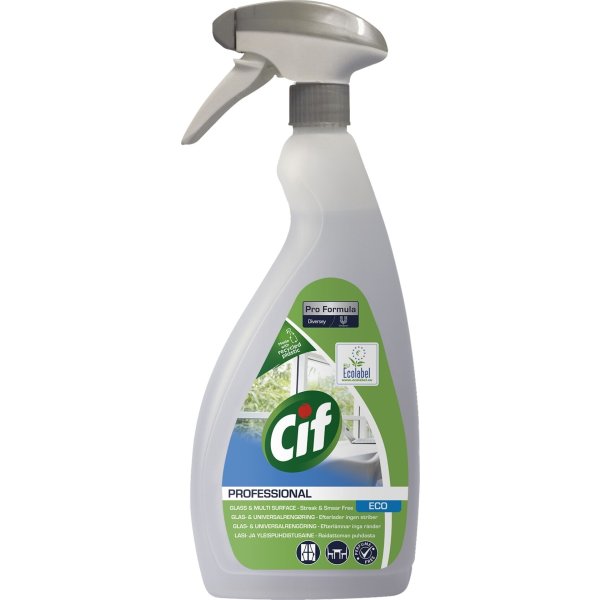 Cif Eco Glas- och universalrengöring, 750 ml