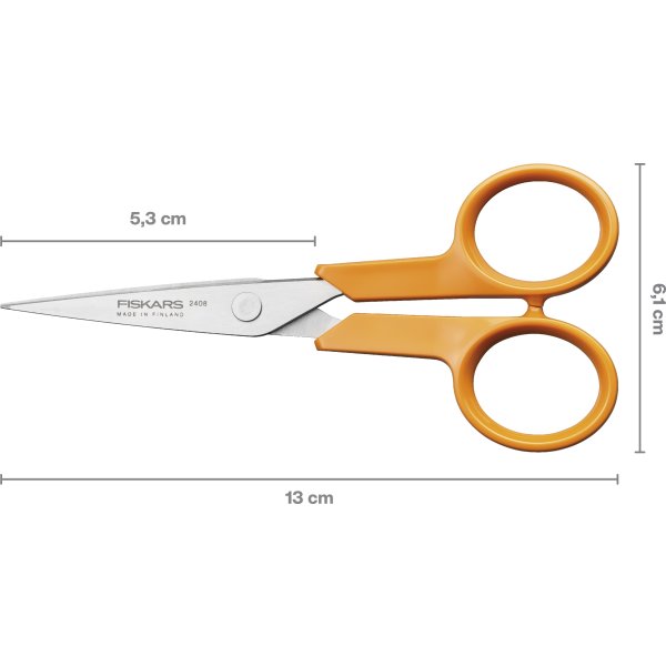 Fiskars klassisk sysax, 13 cm