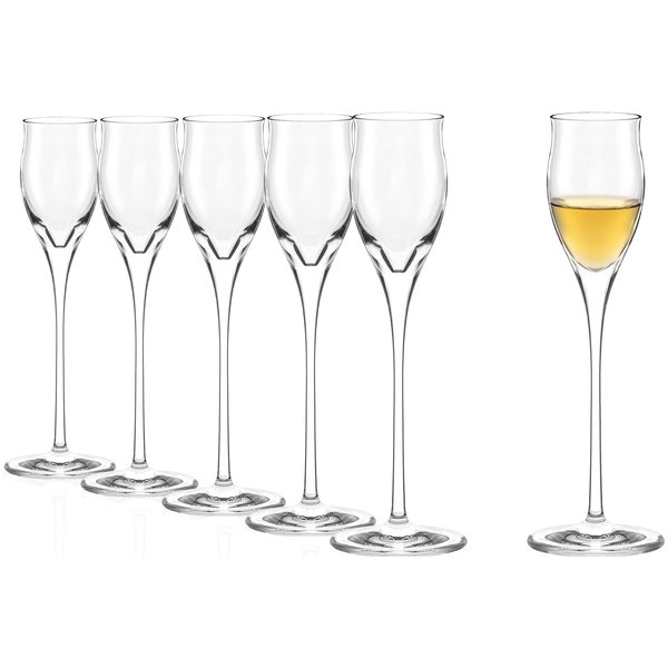 Stölzle Quatrophil Grappaglas 6,5 cl, 6 st.