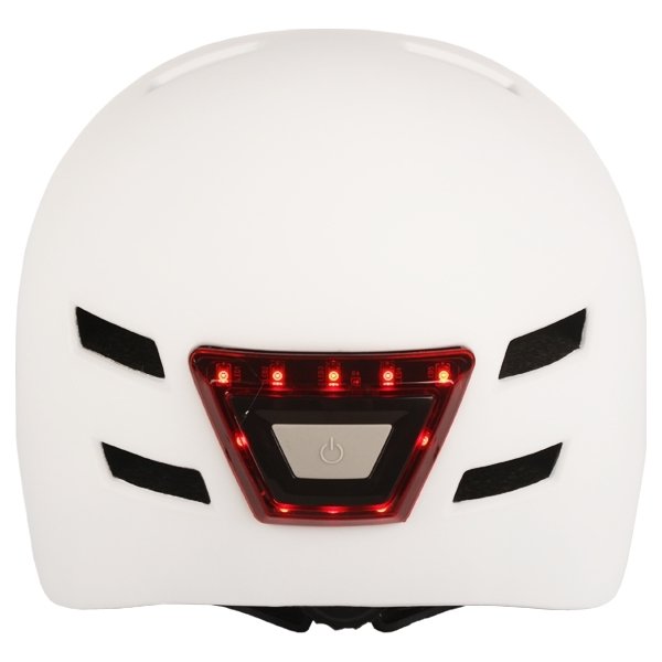 GoRunner Cykelhjälm, Strl. L - 58-61 cm, vit