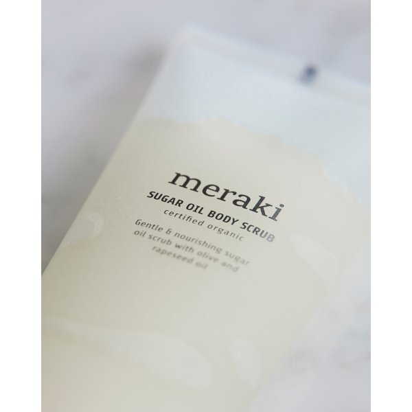 Meraki Socker olja kroppsskrubb