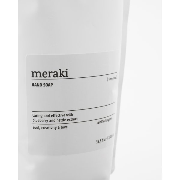 Meraki Handtvål Refill 1L, linen dew