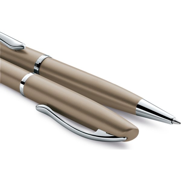 Pelikan Jazz N. Elegance Set, Res/Kulspets, taupe
