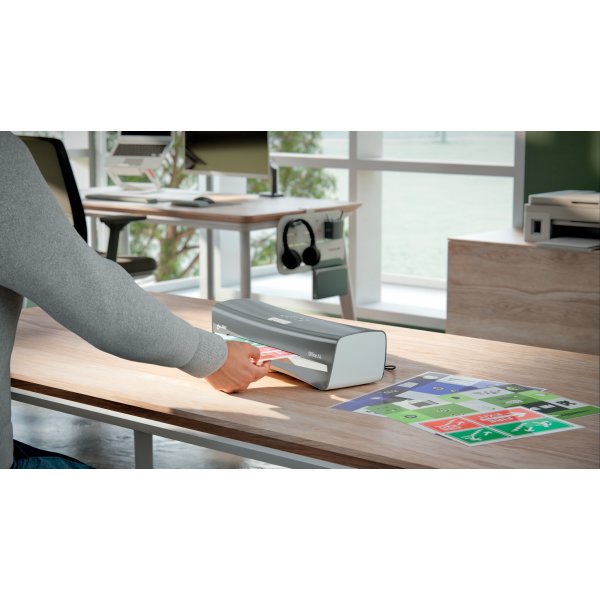 Lamineringsmaskin Leitz iLAM Office A4 Vit/Grå