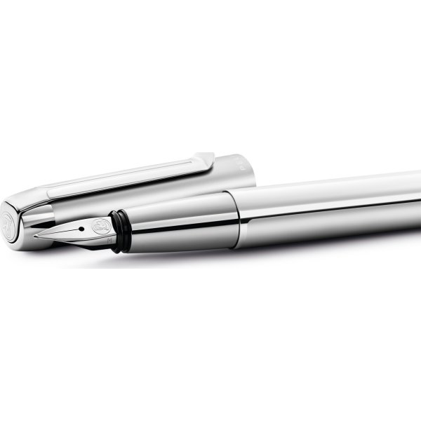 Pelikan Pura Fyllfpenna, F, silver