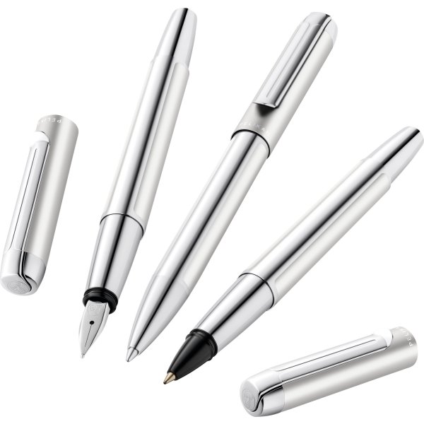 Pelikan Pura Reservoarpenna, B, silver
