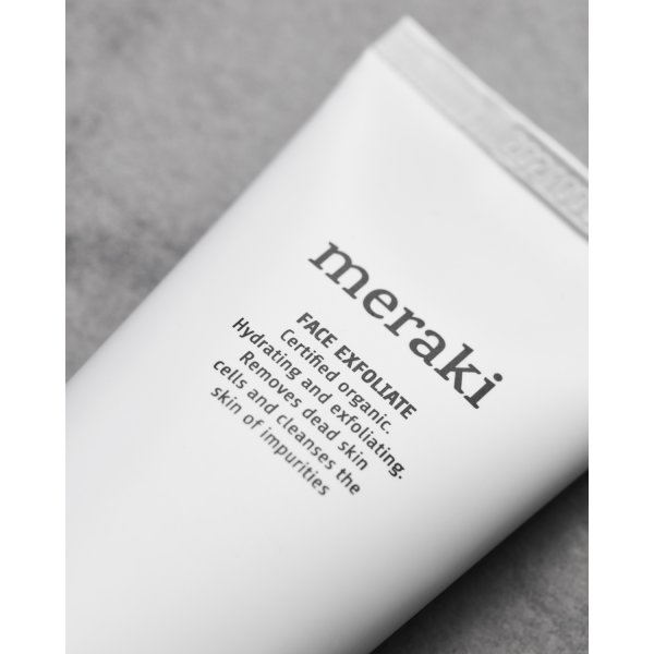 Meraki Exfoliering, ansikte