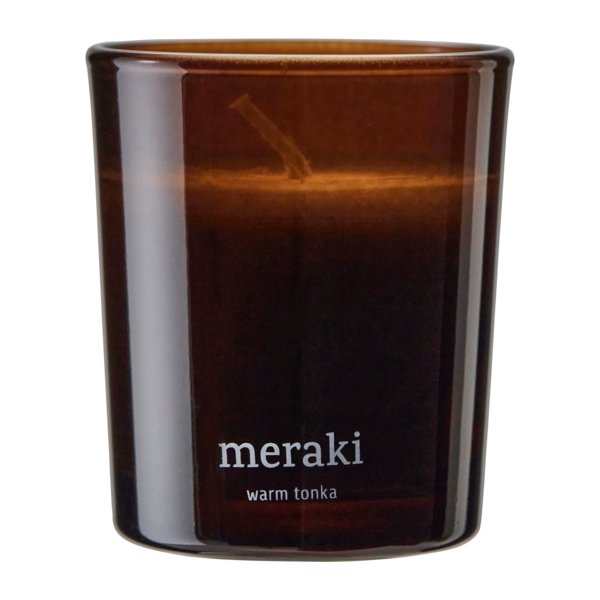 Meraki Doftljus, Warm tonka, 2 st