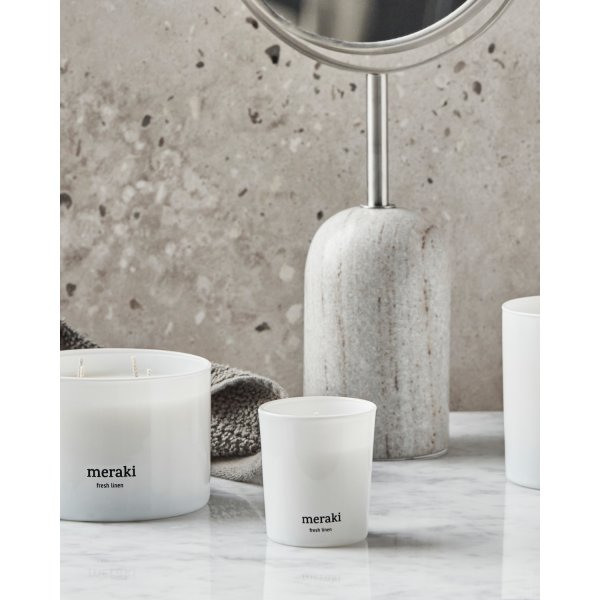 Meraki Doftljus, Fresh Linen, 2 st