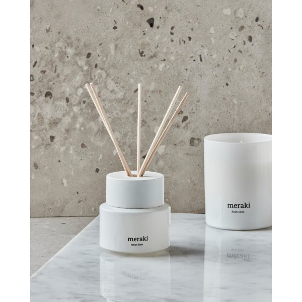 Meraki Doftspridare med pinnar, fresh linen