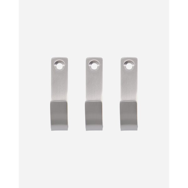 Meraki Krok, 3st, borstade silverfinish