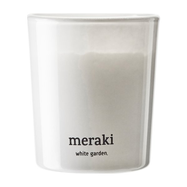 Meraki Doftljus, White garden, 2st