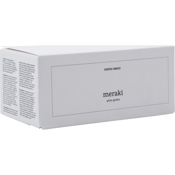 Meraki Doftljus, White garden, 2st