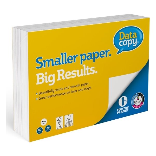 DataCopy kopieringspapper A5 | 80 g | 500 ark