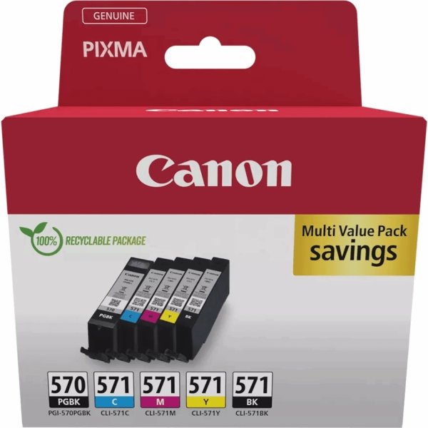 Canon PGI-570/CLI-571 bläckpatroner, multipack