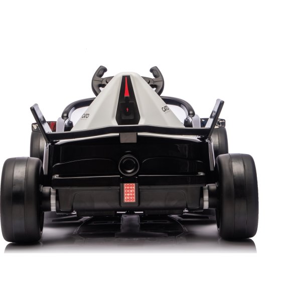 Elbil Porsche Formula E barnbil, 2x12V, svart