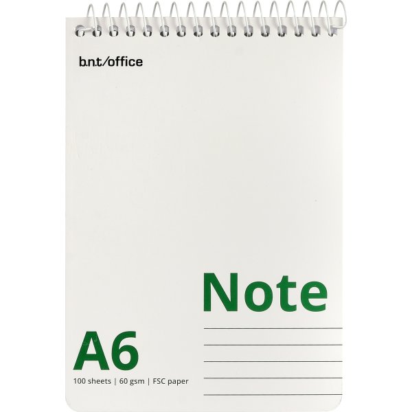 Office Spiralblock | A6 | Linjerad