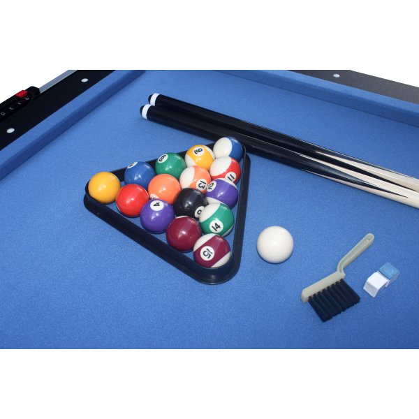 Stanlord 3-i-1 bord, Lucca 6 fot, svart