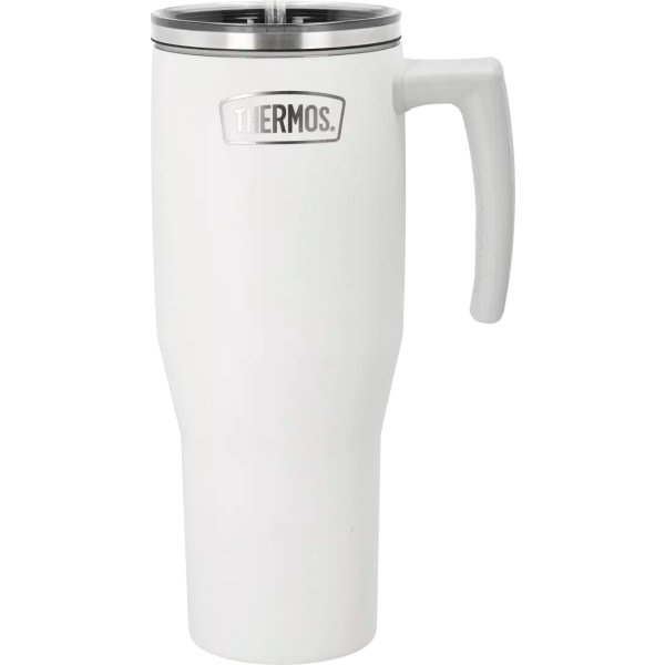 Thermos Termosmugg med handtag, 1,1 L, matt vit