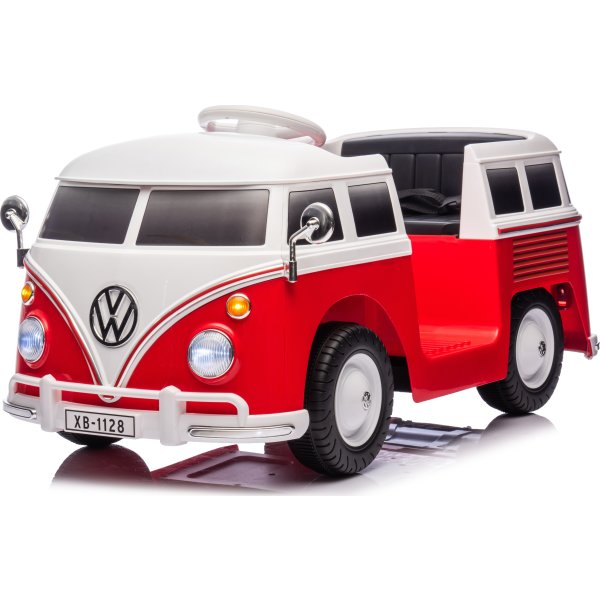 Elbil VW T1 barnbil, 12V, röd