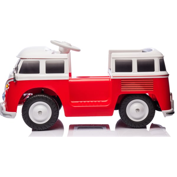 Elbil VW T1 barnbil, 12V, röd