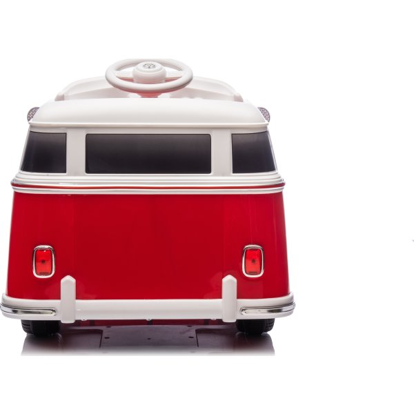 Elbil VW T1 barnbil, 12V, röd