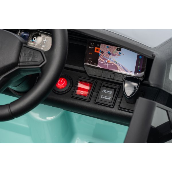 Elbil VW ID Buzz, 24V, ljusblå
